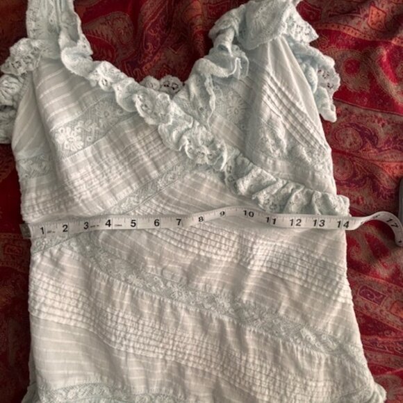 Bensley Fitted Lace Mini Dress - Picture 3 of 7